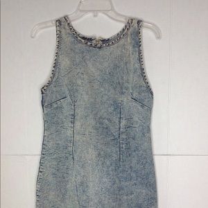 Jean Acid Wash Dress New Look Denim Sleeveless
